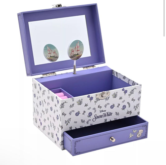Disney Pastel Princess Snow White Music Jewelry Box - Started With The Mouse