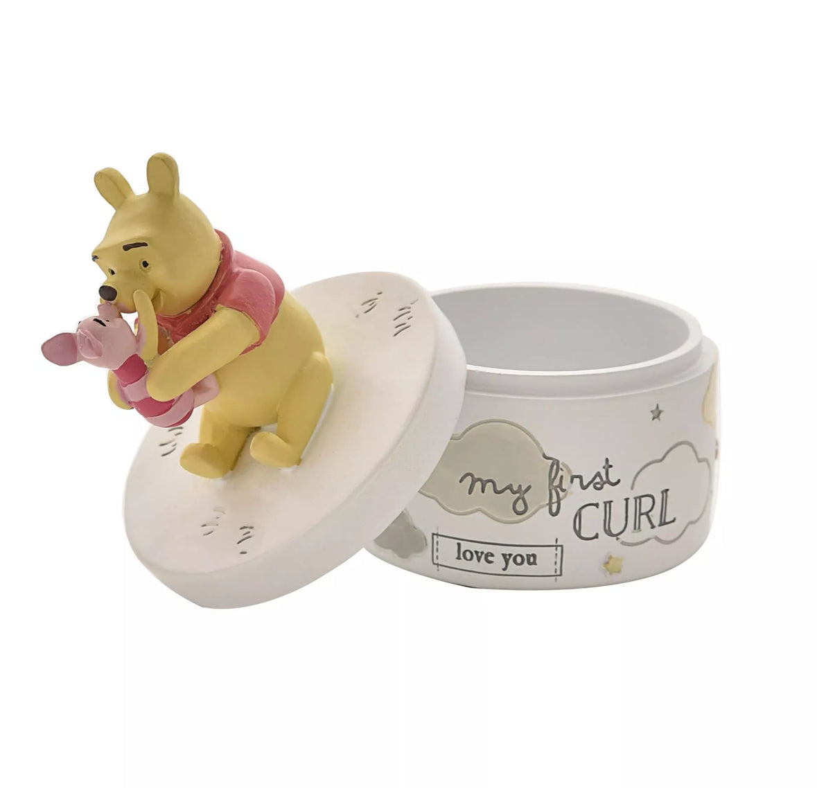 Disney Magical Beginnings Tand & Haarlok Potjes Winnie the Pooh - Started With The Mouse
