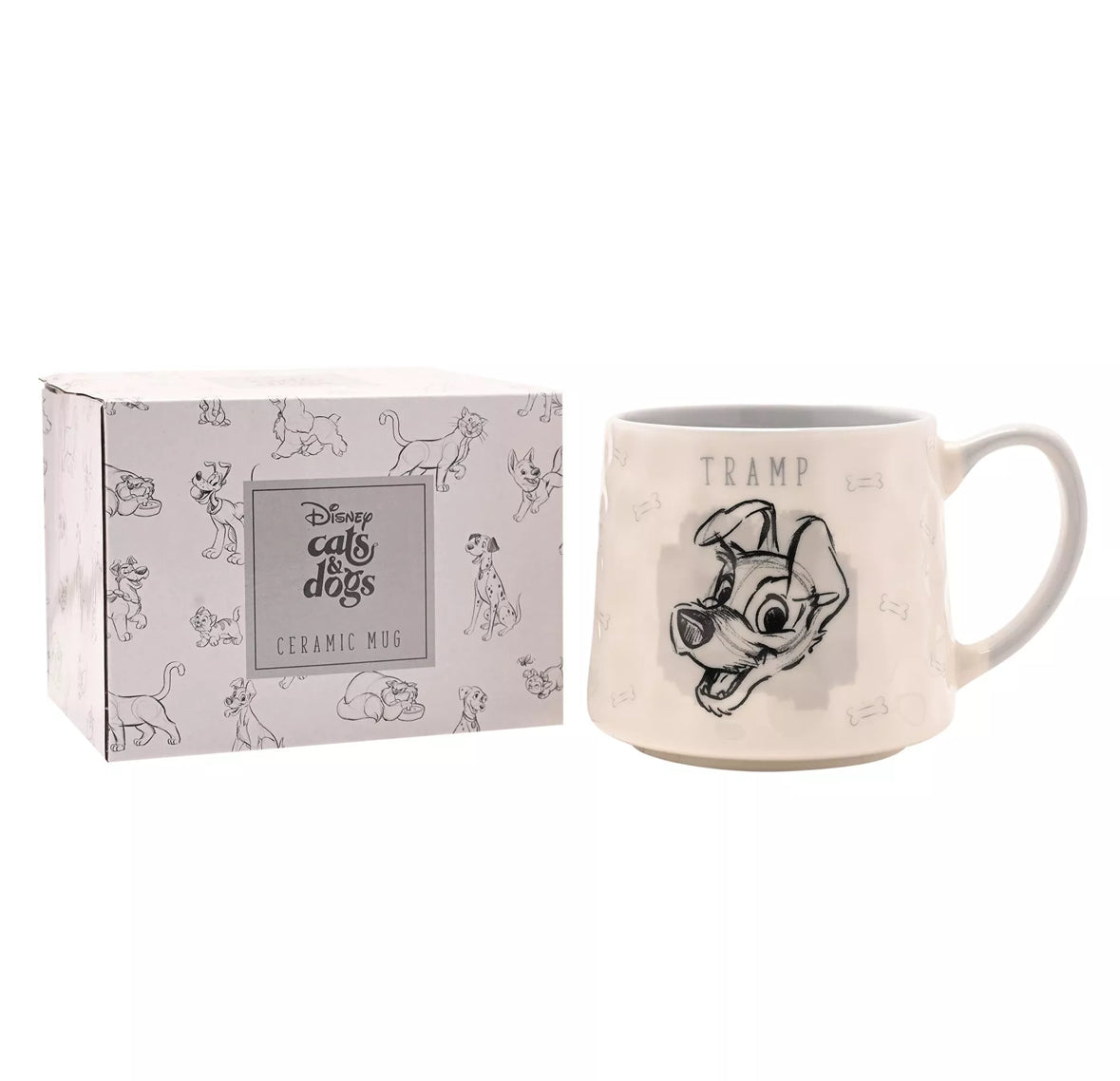 Disney Cats and Dogs Beker 'Lady and the Tramp' - Started With The Mouse