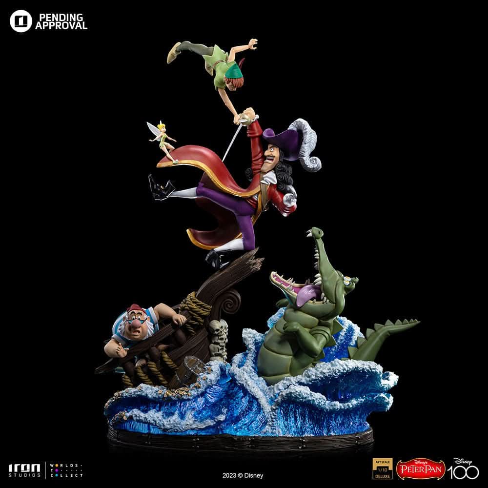 Iron Studio’s Statue Peter Pan vs Hook Deluxe - Disney 100th - Peter Pan - Art Scale 1/10 (Pre Order)