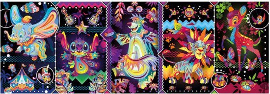 Disney Clementoni Classic Panorama Puzzel - Started With The Mouse