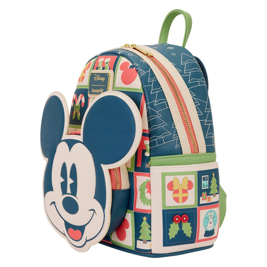 Loungefly Mickey & Minnie ‘Holiday’ Rugzak