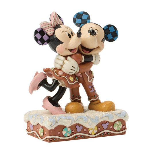 Disney Traditions Mickey en Minnie Mouse Gingerbread 'Sugercoated Sweethearts' - Started With The Mouse
