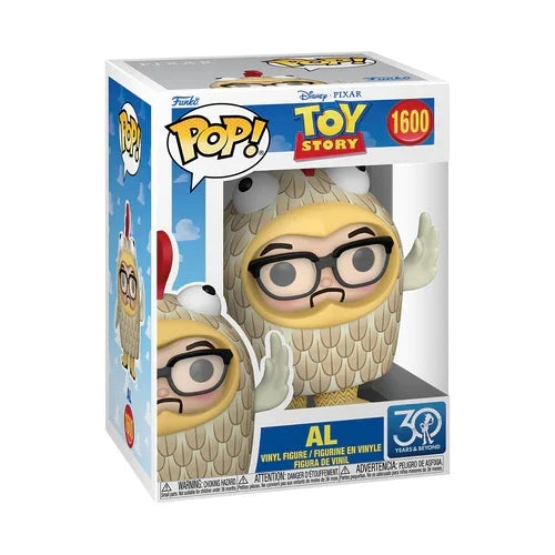 Funko Pop Al Toy Story 1600 Pixar figuur met herkenbaar design voor verzamelaars