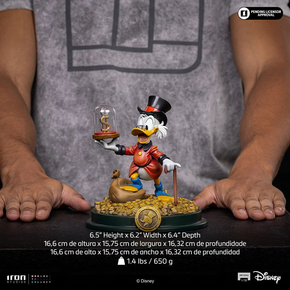 Iron Studio’s Statue Uncle Scrooge Mcduck - Duck Tales - Art Scale 1/10 (Pre Order)