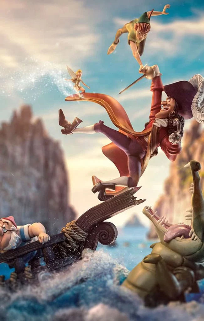 Iron Studio’s Statue Peter Pan vs Hook Deluxe - Disney 100th - Peter Pan - Art Scale 1/10 (Pre Order)