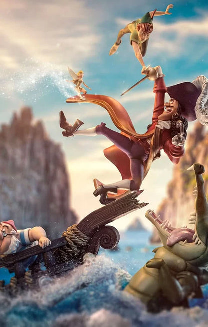 Iron Studio’s Statue Peter Pan vs Hook Deluxe - Disney 100th - Peter Pan - Art Scale 1/10 (Pre Order)