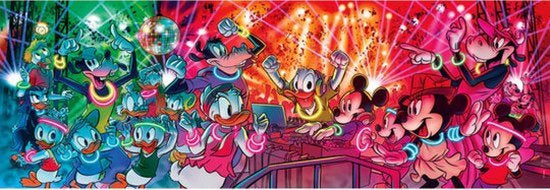 Disney Clementoni Classic Panorama Puzzel 1000 Stukjes - [shop_namen] - [product-type] 