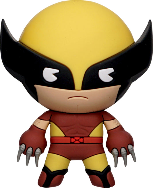 Marvel Wolverine 3D Foam Collectible Magneet – Gedetailleerd 3D ontwerp van Wolverine, een must-have magneet voor elke Marvel- en X-Men fan.