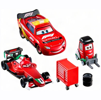 Disney pixar Mattel Cars McQueen Formule 1 Set 3 pack 1:55 - [shop_namen] - [product-type] 