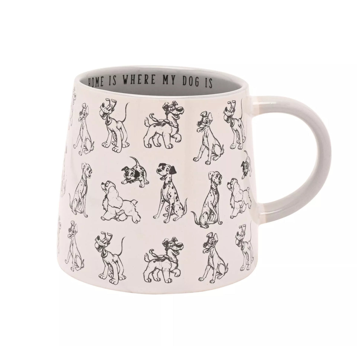 Disney Cats and Dogs Beker 'Home is where my dog is' - [shop_namen] - [product-type] 