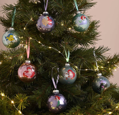 Disney Set Van 7 Kerstballen - De Kleine Zeemeermin - [shop_namen] - [product-type] 