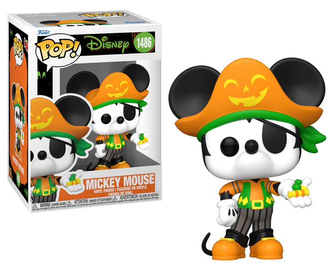 Funko Pop Mickey Mouse Halloween (Piraten-Mickey) '1486'