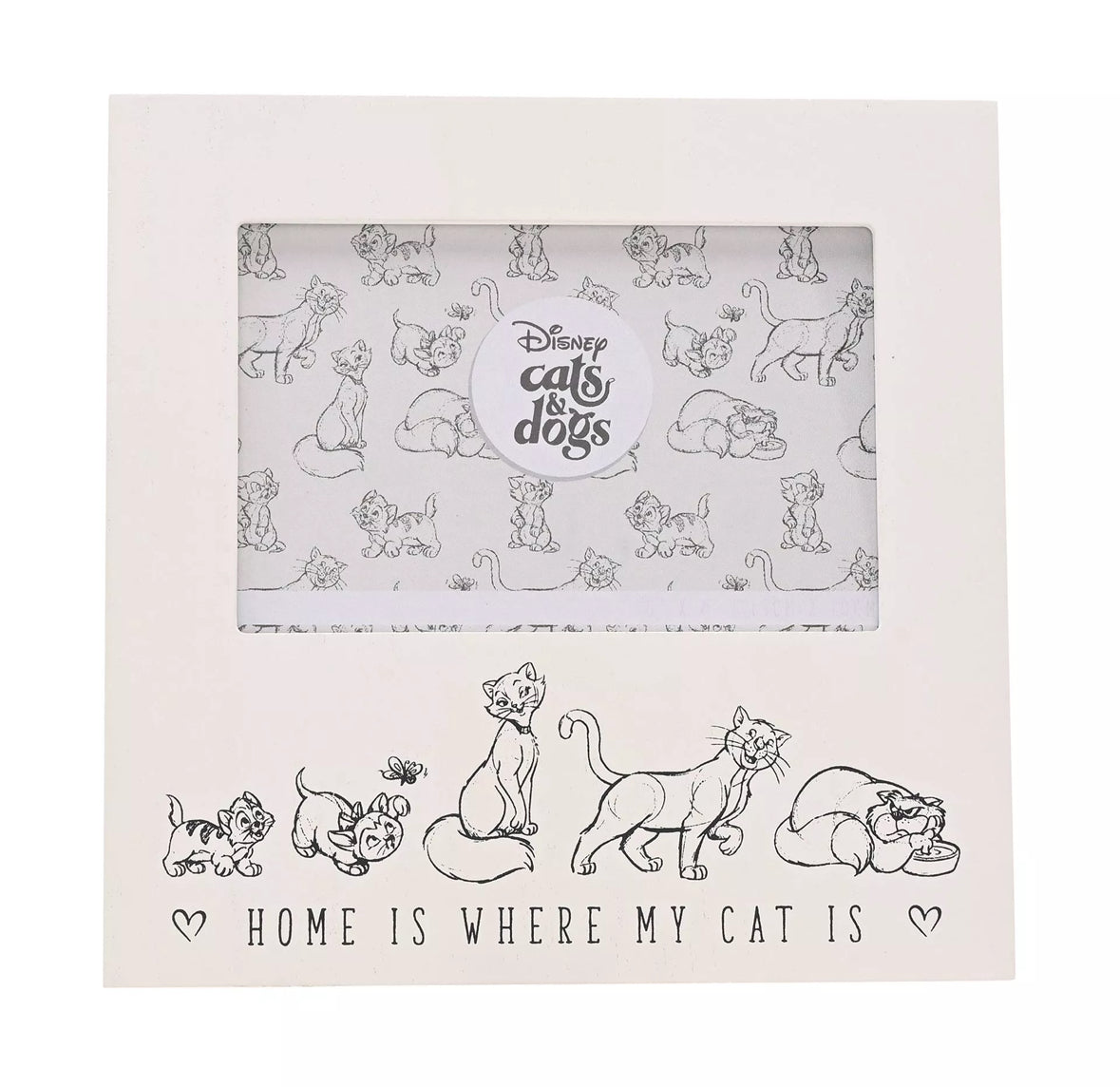 Disney Cats and Dogs Fotolijst 'Home is where my cat is' - [shop_namen] - [product-type] 