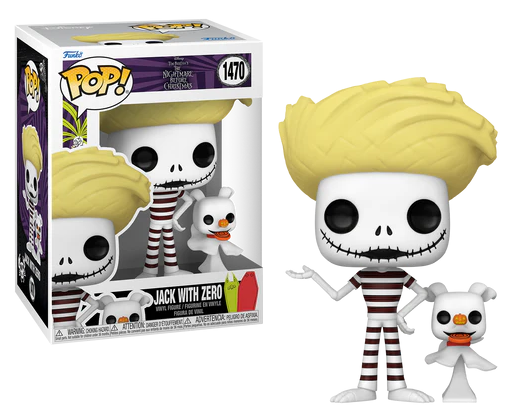 Funko PoP Nightmare before Christmas Jack with Zero (Beach) ‘1470’ - [shop_namen] - [product-type] 