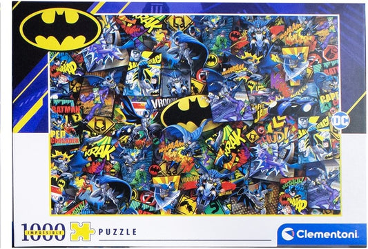 Batman Clementoni Impossible Puzzel 1000 Stukjes - [shop_namen] - [product-type] 