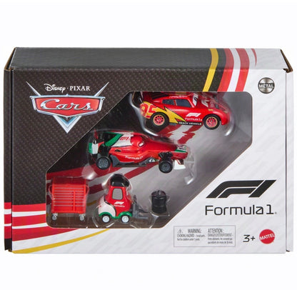 Disney pixar Mattel Cars McQueen Formule 1 Set 3 pack 1:55 - [shop_namen] - [product-type] 