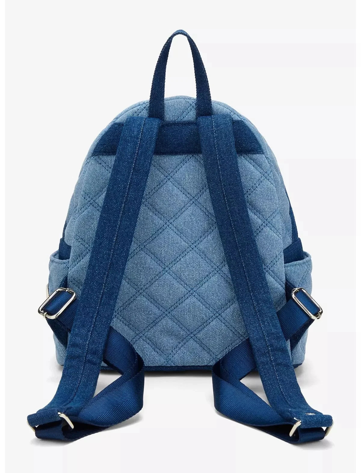 Exclusieve Loungefly rugzak met levendige kleuren en Stitch-details voor school of dagelijks gebruik.