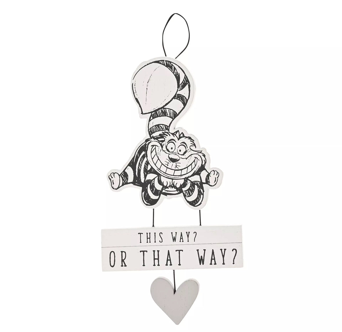 Disney Cats and Dogs Cheshire Wandbordje 'This way or that way' - [shop_namen] - [product-type] 