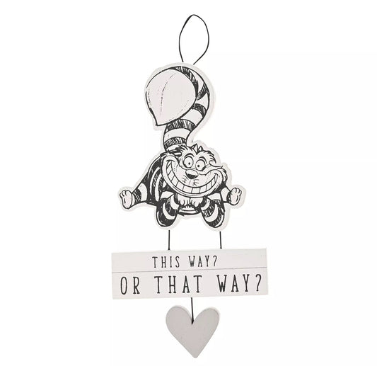 Disney Cats and Dogs Cheshire Wandbordje 'This way or that way' - [shop_namen] - [product-type] 