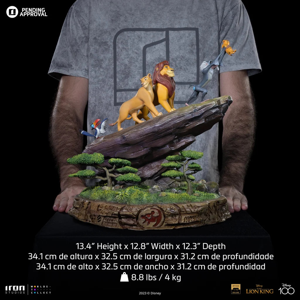 Iron Studio’s Lion King Deluxe - Disney 100th - The Lion King - Art Scale 1/10
 (Pre Order)