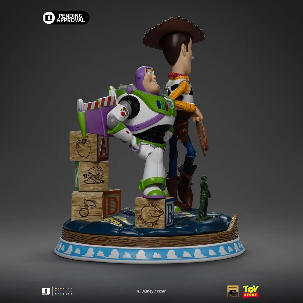 Iron Studio’s Statue Buzz & Woody - Toy Story - Deluxe Art Scale 1/10
 (Pre Order)