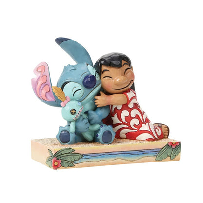 Hartverwarmend Disney Traditions Lilo Stitch en Scrump verzamelbeeld met speels en gedetailleerd ontwerp.