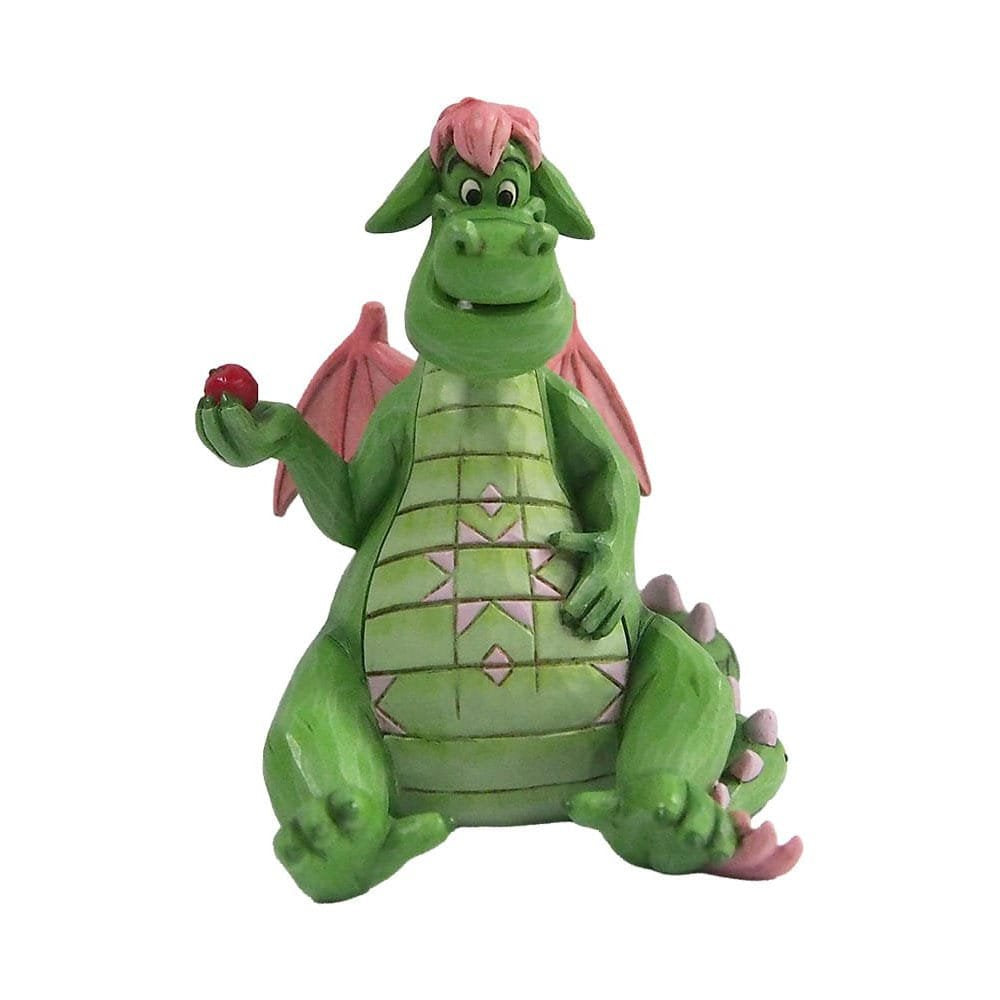 Elliot Disney draak figurine uit Pete’s Dragon, gedetailleerd verzamelbeeld in Jim Shore stijl.