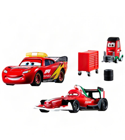 Disney pixar Mattel Cars McQueen Formule 1 Set 3 pack 1:55 - [shop_namen] - [product-type] 