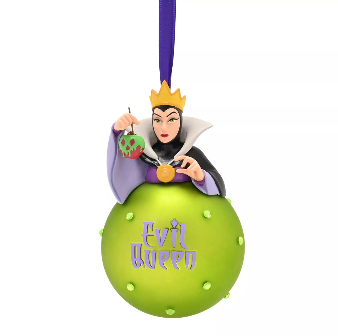 Disney-Weihnachtskugel aus Glas, böse Königin