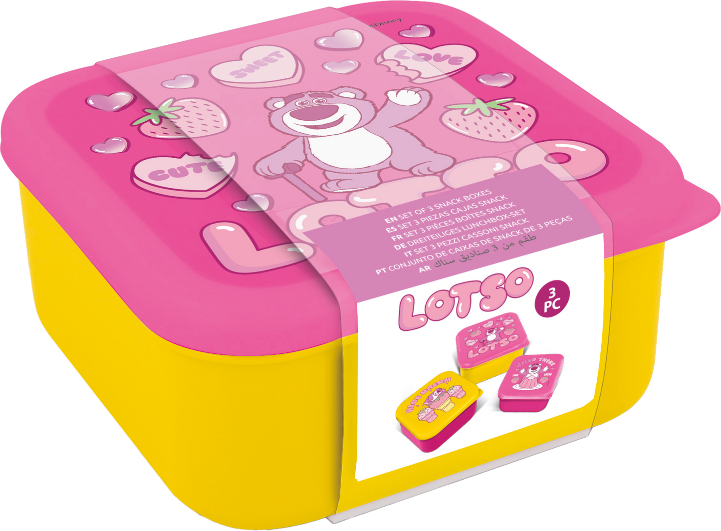 Pixar Lotso Snackboxen
