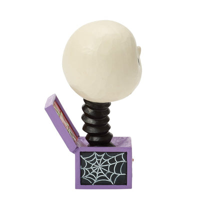 Voeg een speelse Disney-touch toe aan je interieur met de Disney Traditions Jack in the Box Mini. De fijne details en herkenbare Traditions-stijl maken dit mini beeldje een charmante aanvulling voor een plank, bureau of vitrinekast. Ideaal voor verzamelaars en liefhebbers van unieke Disney-decoratie.