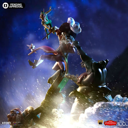 Iron Studio’s Statue Peter Pan vs Hook Deluxe - Disney 100th - Peter Pan - Art Scale 1/10 (Pre Order)