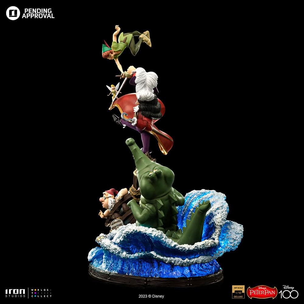 Iron Studio’s Statue Peter Pan vs Hook Deluxe - Disney 100th - Peter Pan - Art Scale 1/10 (Pre Order)