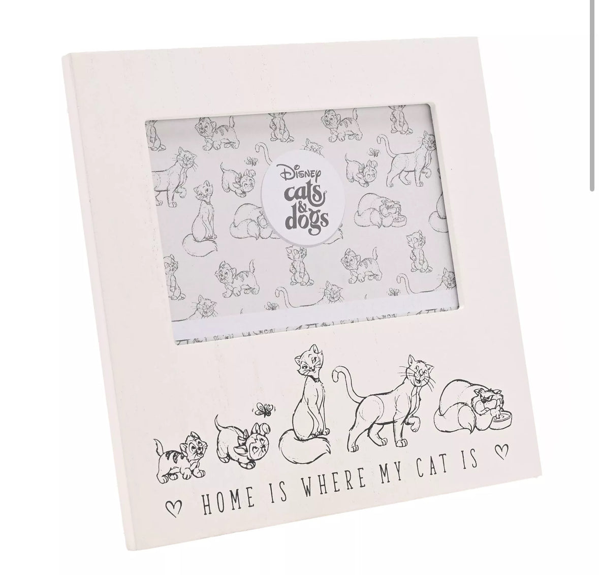 Disney Cats and Dogs Fotolijst 'Home is where my cat is' - [shop_namen] - [product-type] 
