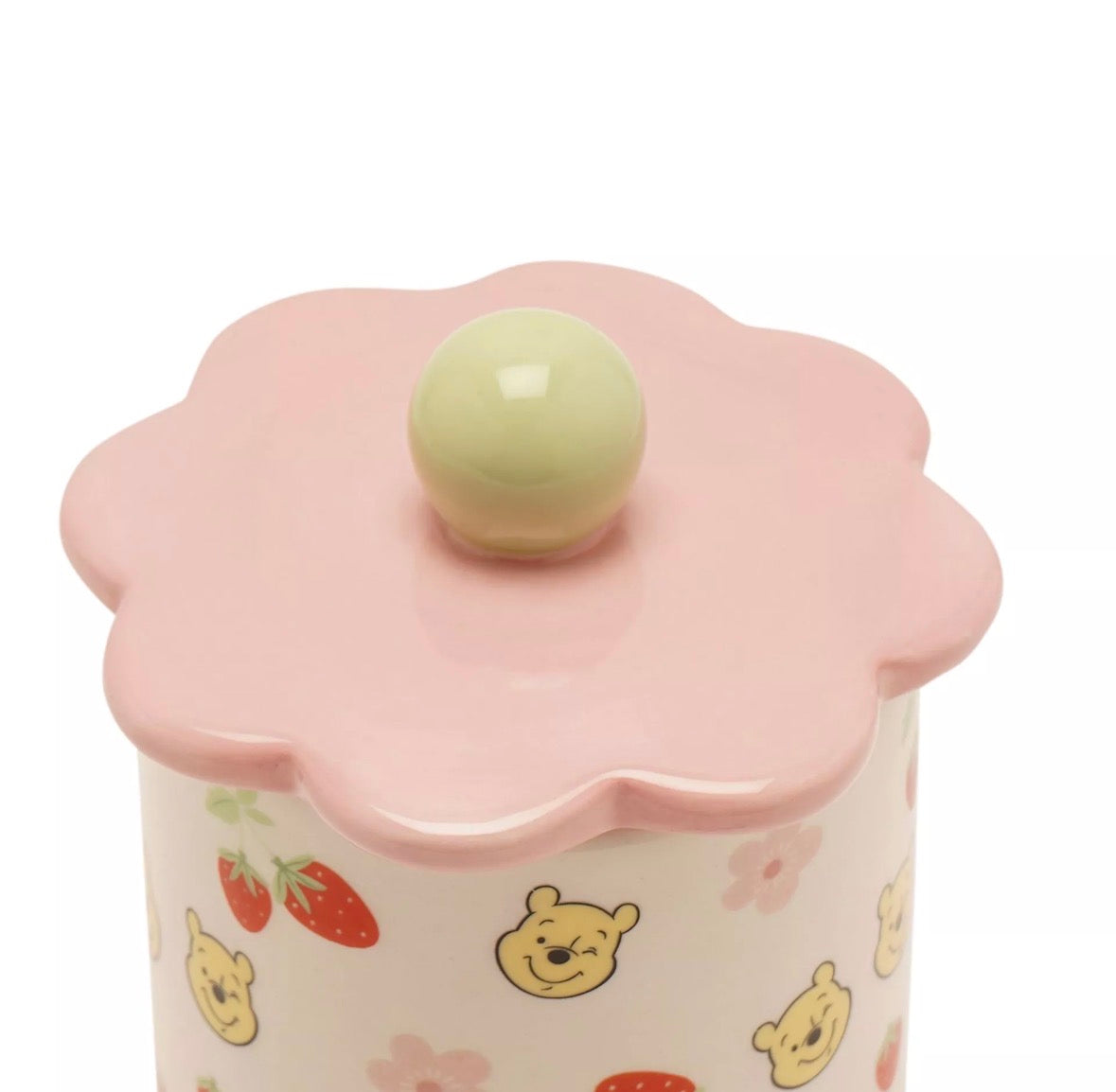 Disney Winnie Flower keramische voorraadpot als nostalgisch en decoratief serviesitem, perfect cadeau voor verzamelaars en liefhebbers
