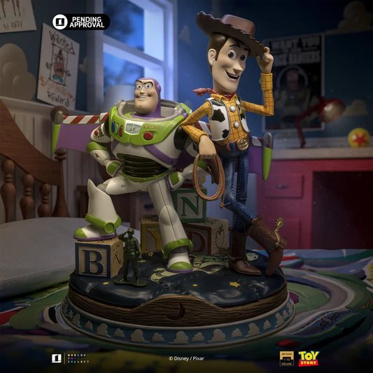 Iron Studio’s Statue Buzz & Woody - Toy Story - Deluxe Art Scale 1/10
 (Pre Order)