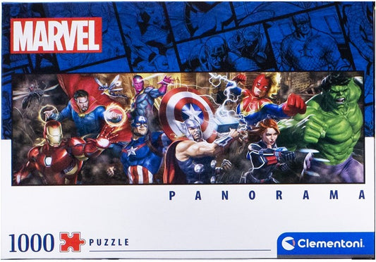 Marvel Clementoni Panorama Puzzel 1000 Stukjes - [shop_namen] - [product-type] 