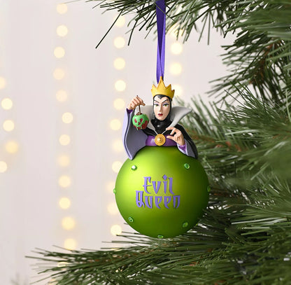 Disney-Weihnachtskugel aus Glas, böse Königin