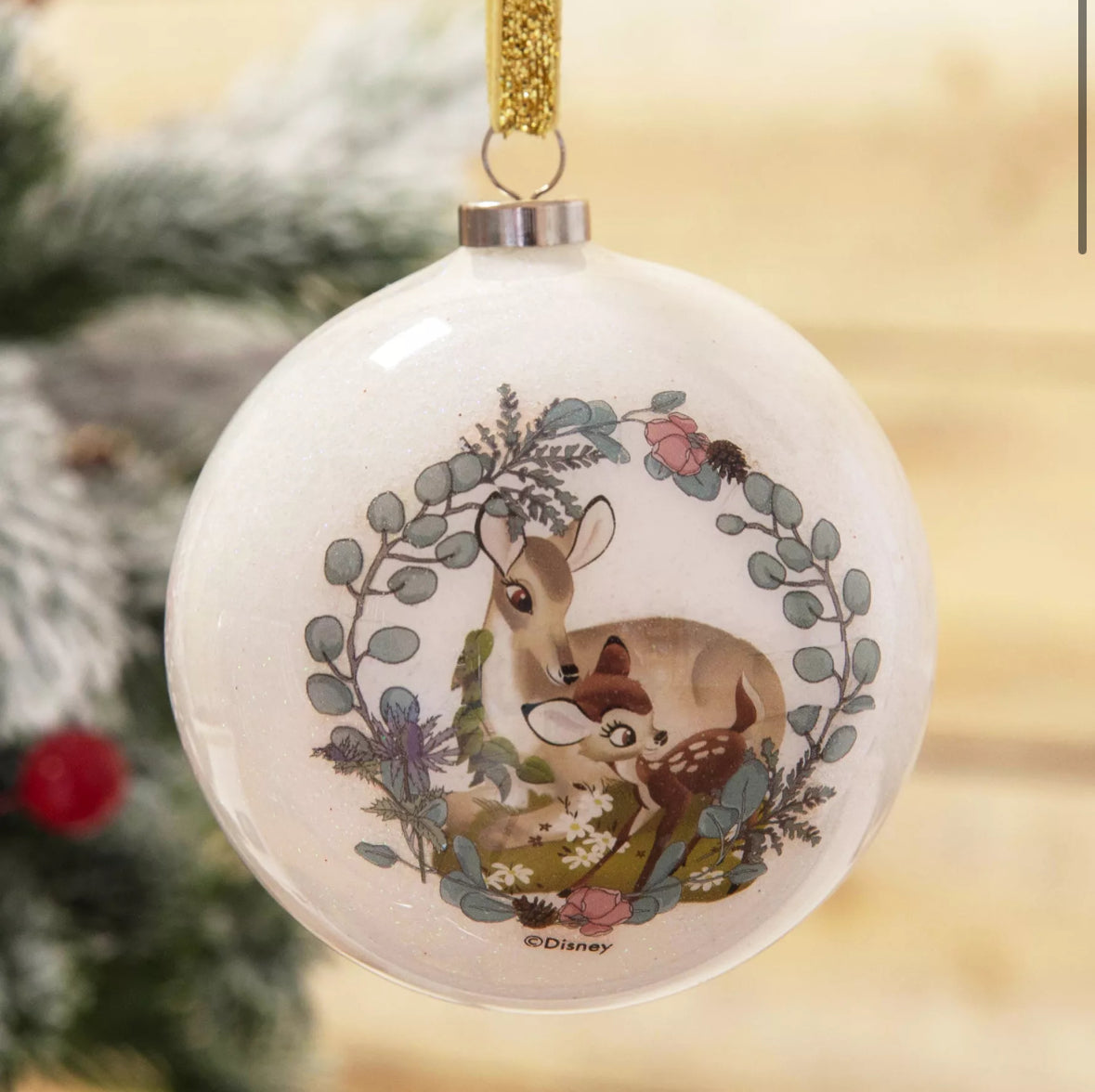 Disney Bambi Enchanted Forest 7 Kerstballen Set - Started With The Mouse