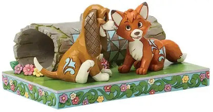 Disney Traditions Fox and Hound 'An Unlikely Friendship'