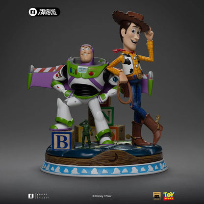 Iron Studio’s Statue Buzz & Woody - Toy Story - Deluxe Art Scale 1/10
 (Pre Order)