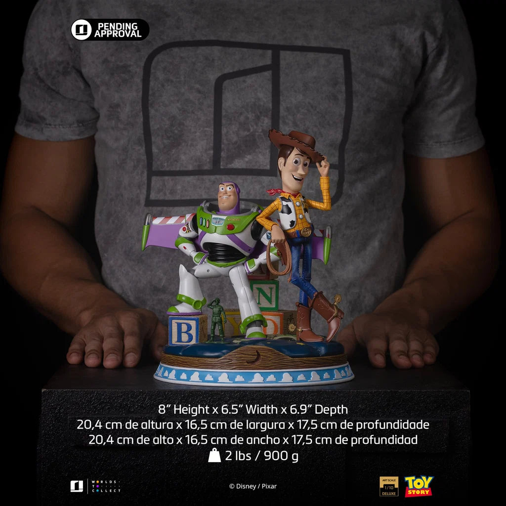 Iron Studio’s Statue Buzz & Woody - Toy Story - Deluxe Art Scale 1/10
 (Pre Order)