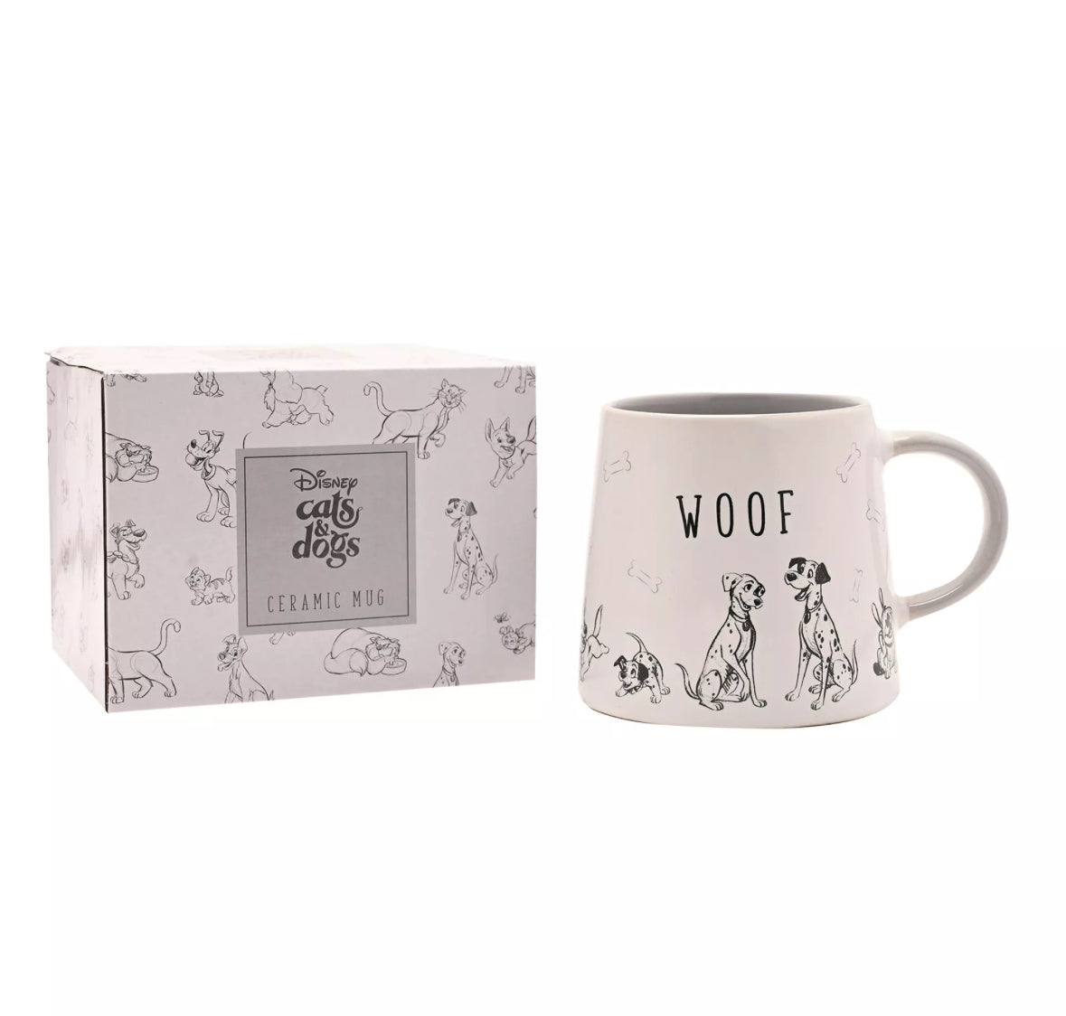 Disney Cats and Dogs Beker 'Woof' - [shop_namen] - [product-type] 