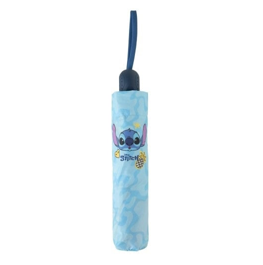 "Disney Stitch paraplu met vrolijk ‘Just Chill’-design en automatisch opensysteem"