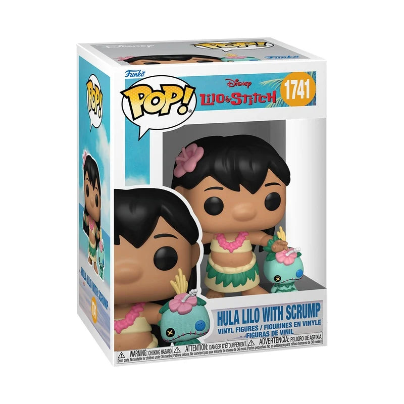 Funko Pop Lilo met Scrump in hula jurk #1741 Disney Lilo & Stitch verzamelpop voor fans en verzamelaars