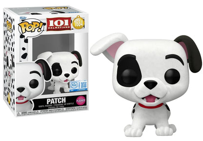 Funko Pop Patch #1684 uit 101 Dalmatiërs Disney puppy figuur met herkenbare vlekken verzamelobject
