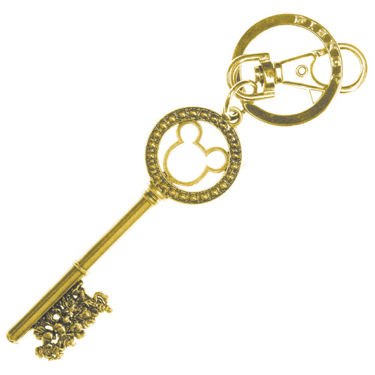 Disney Mickey & Friends sleutelvormige sleutelhanger met Mickey Mouse design – originele Disney keychain voor sleutels, tas of rugzak, leuk cadeau voor Disney fans.