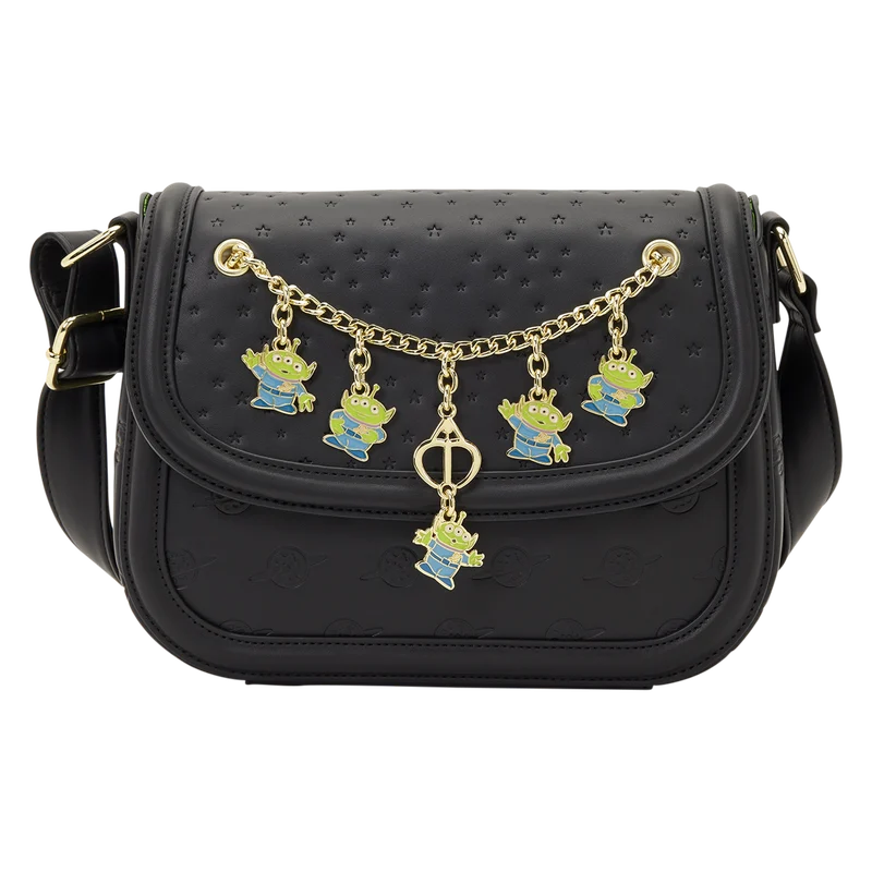 Loungefly Toy Story 5 Aliens Crossbody Tas met iconische groene Aliens uit Disney Pixar Toy Story