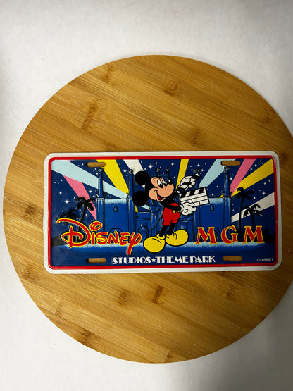 Disney Studios license plate 'MGM Studio's Themepark' - [shop_namen] - [product-type] 